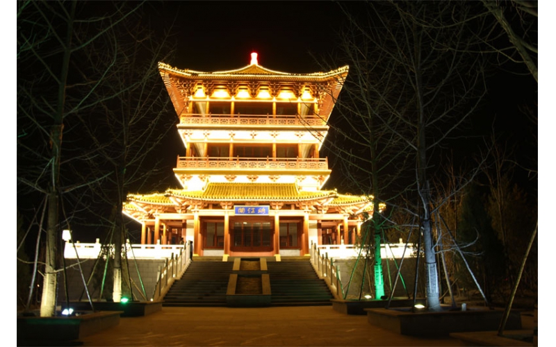 章丘绣江河公园夜景亮化工程